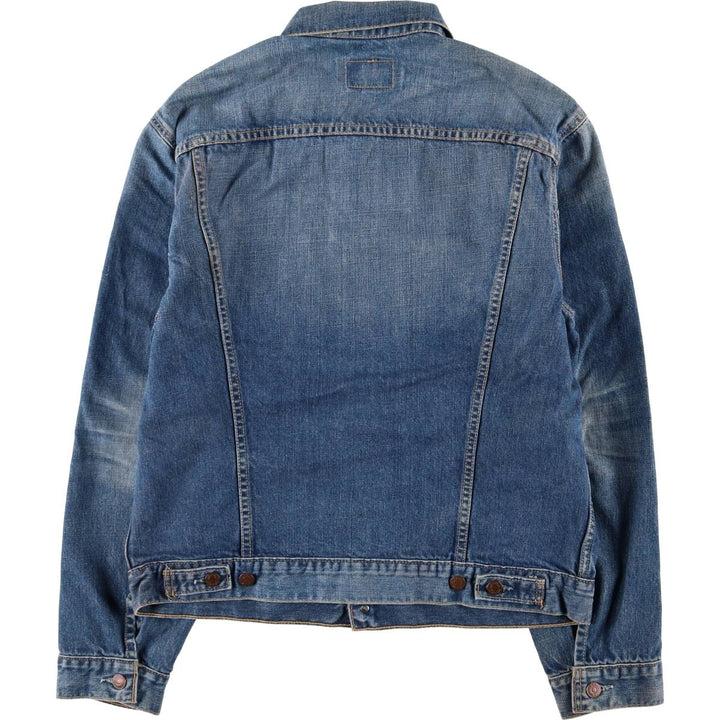 2000'S Levi's 70550-0487 Euro Model Denim Jacket, Men's Size L cotton blue type Vintage Second Hand