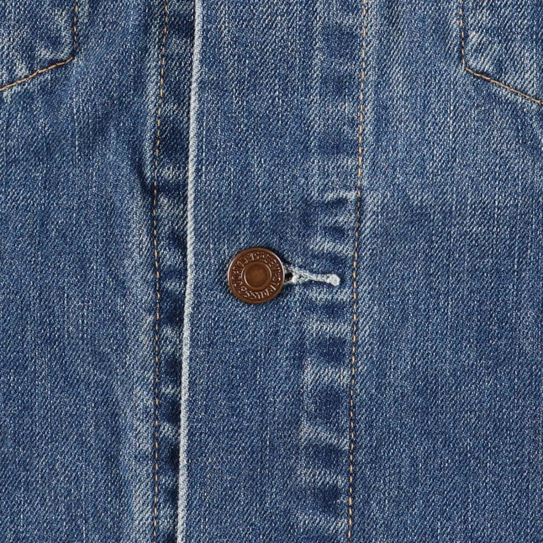 2000'S Levi's 70550-0487 Euro Model Denim Jacket, Men's Size L cotton blue type Vintage Second Hand