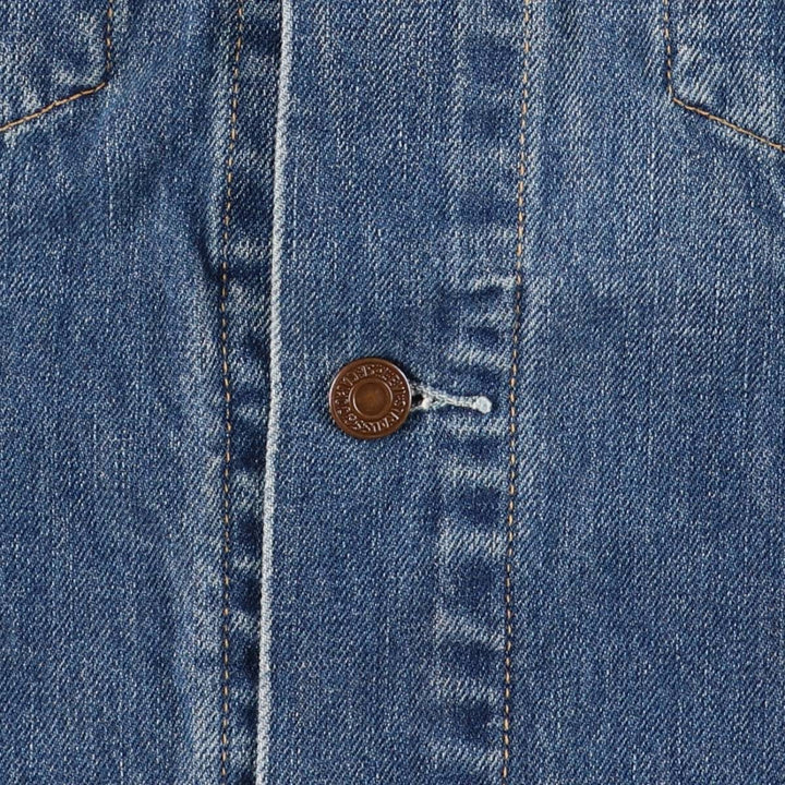 2000'S Levi's 70550-0487 Euro Model Denim Jacket, Men's Size L cotton blue type Vintage Second Hand