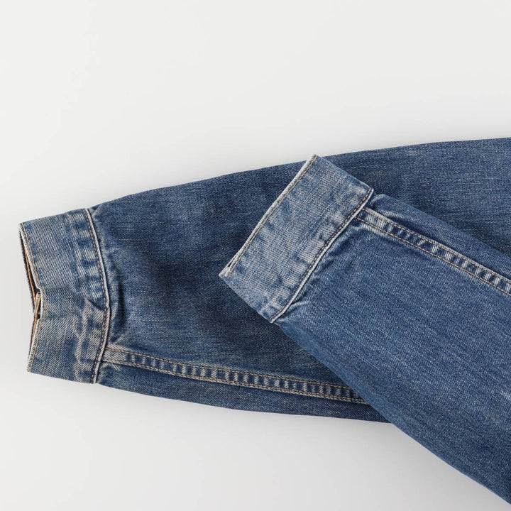 2000'S Levi's 70550-0487 Euro Model Denim Jacket, Men's Size L cotton blue type Vintage Second Hand