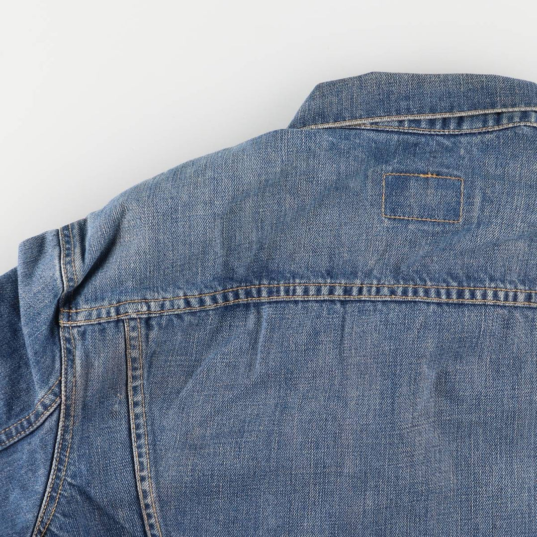 2000'S Levi's 70550-0487 Euro Model Denim Jacket, Men's Size L cotton blue type Vintage Second Hand