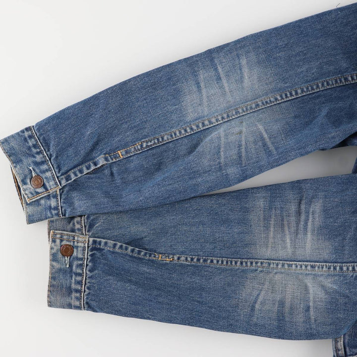 2000'S Levi's 70550-0487 Euro Model Denim Jacket, Men's Size L cotton blue type Vintage Second Hand
