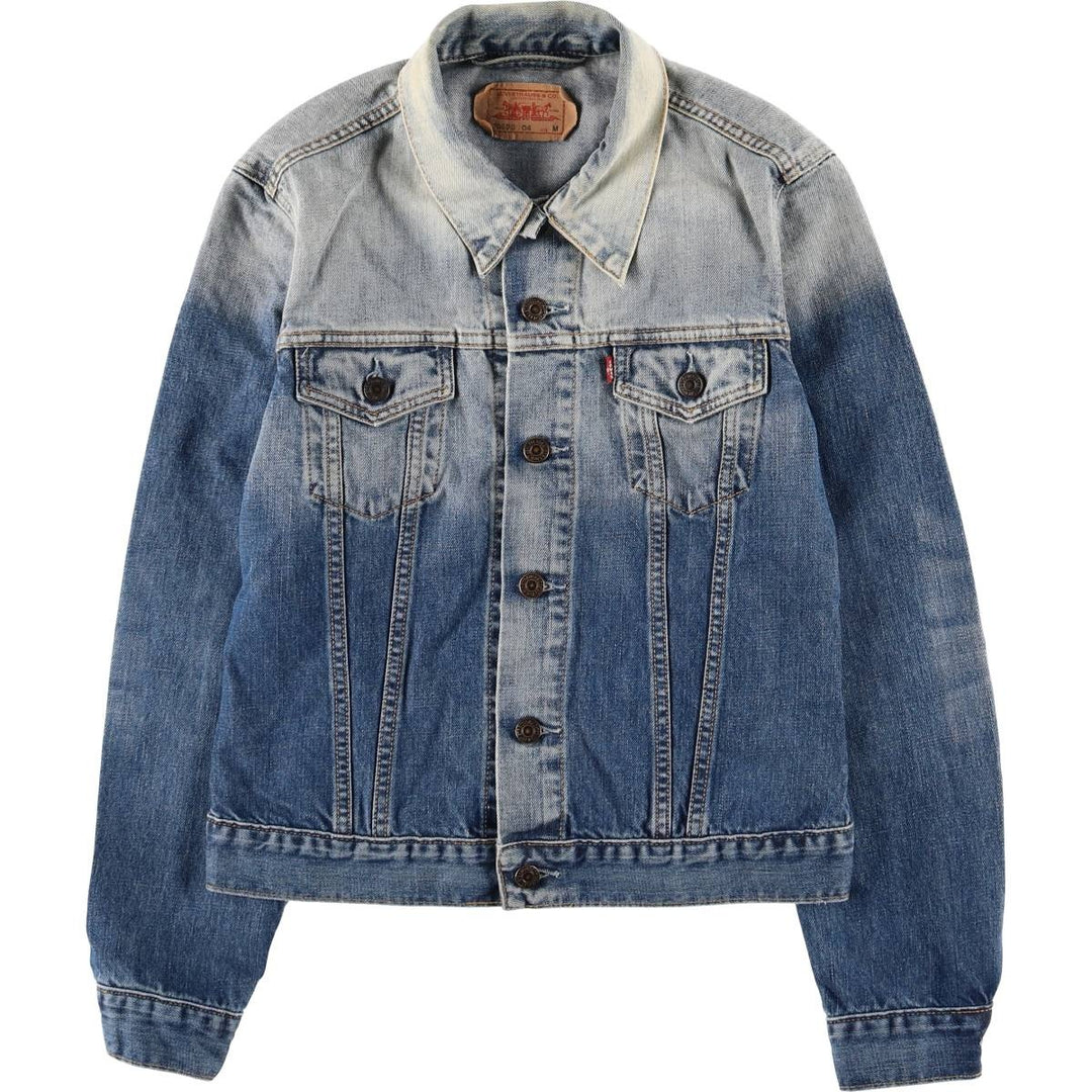 2000'S Levi's 70590-0487 Euro Model Denim Jacket, Men's Size Medium cotton blue type Vintage Second Hand