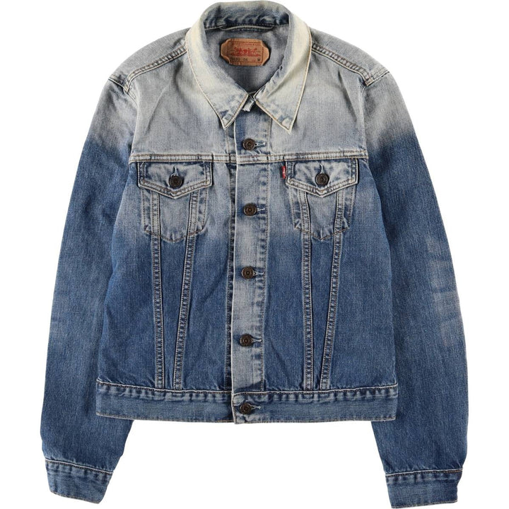 2000'S Levi's 70590-0487 Euro Model Denim Jacket, Men's Size Medium cotton blue type Vintage Second Hand