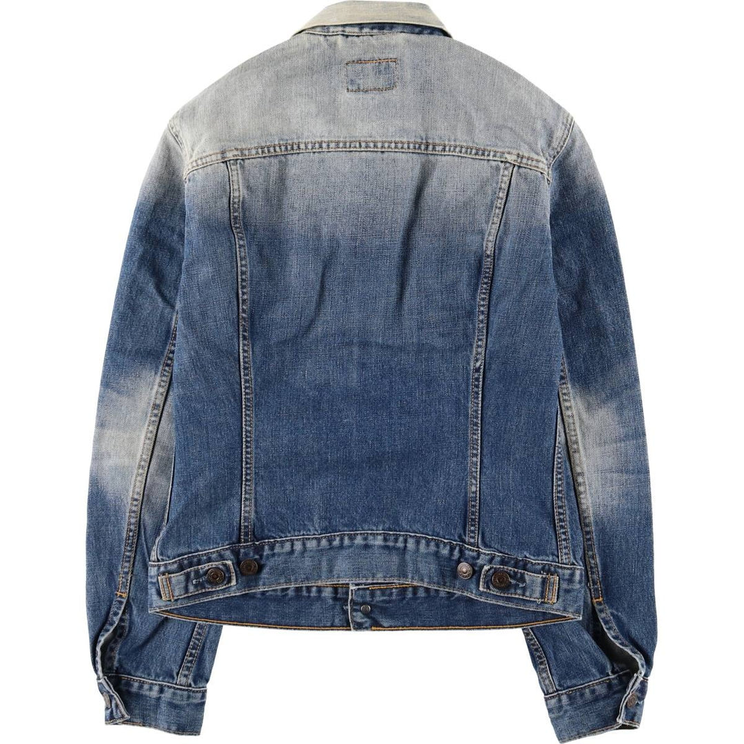 2000'S Levi's 70590-0487 Euro Model Denim Jacket, Men's Size Medium cotton blue type Vintage Second Hand