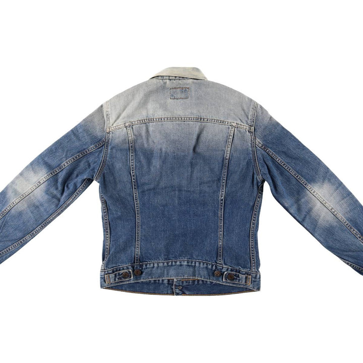 2000'S Levi's 70590-0487 Euro Model Denim Jacket, Men's Size Medium cotton blue type Vintage Second Hand