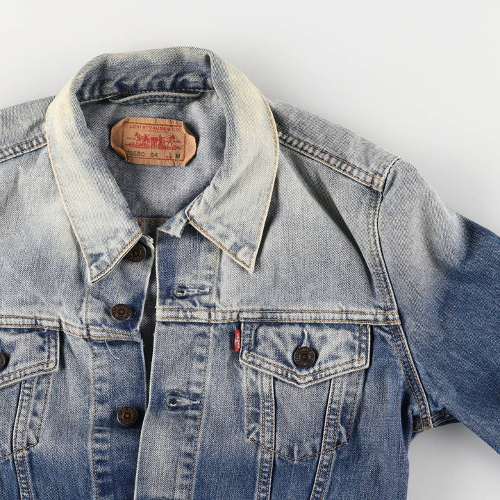 2000'S Levi's 70590-0487 Euro Model Denim Jacket, Men's Size Medium cotton blue type Vintage Second Hand