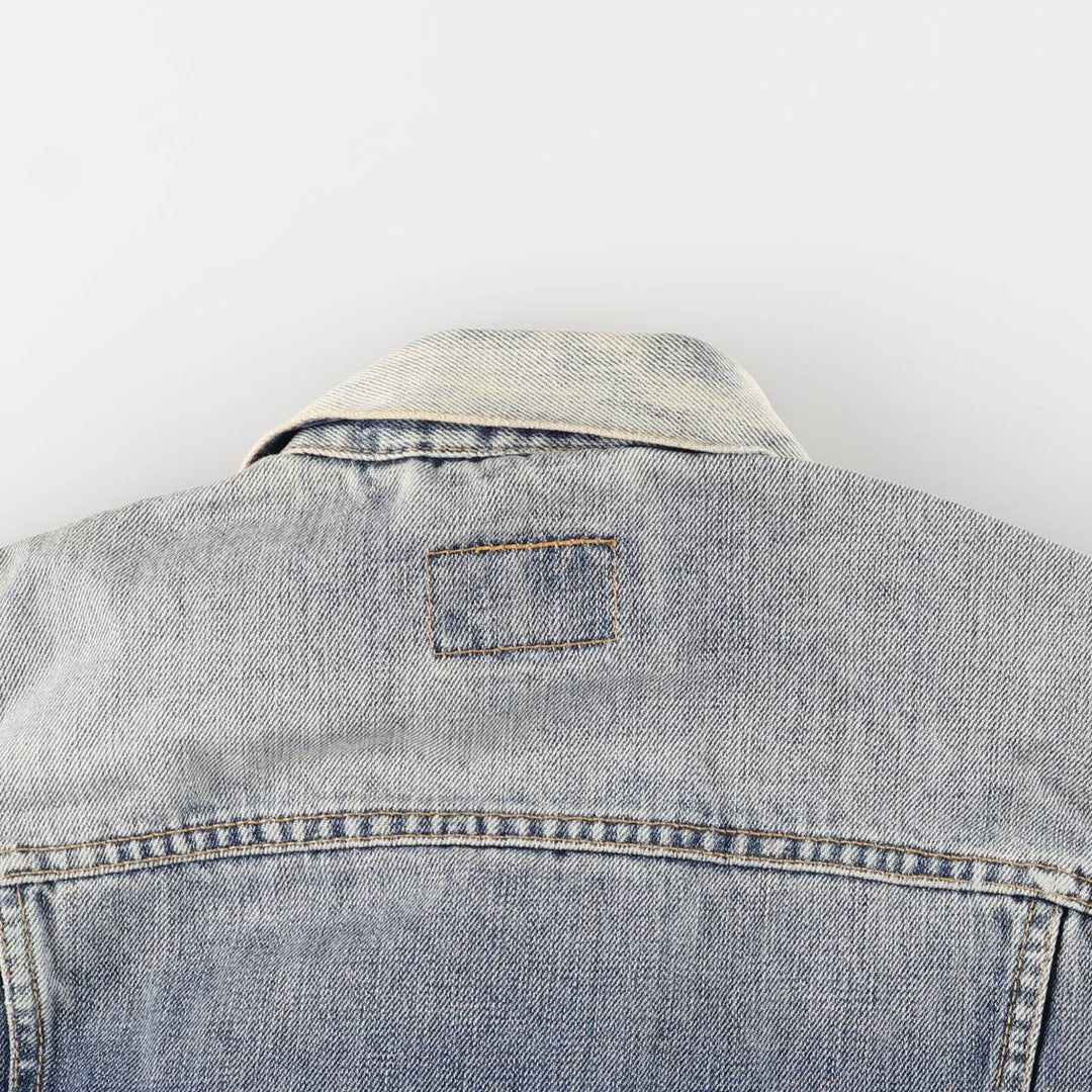 2000'S Levi's 70590-0487 Euro Model Denim Jacket, Men's Size Medium cotton blue type Vintage Second Hand