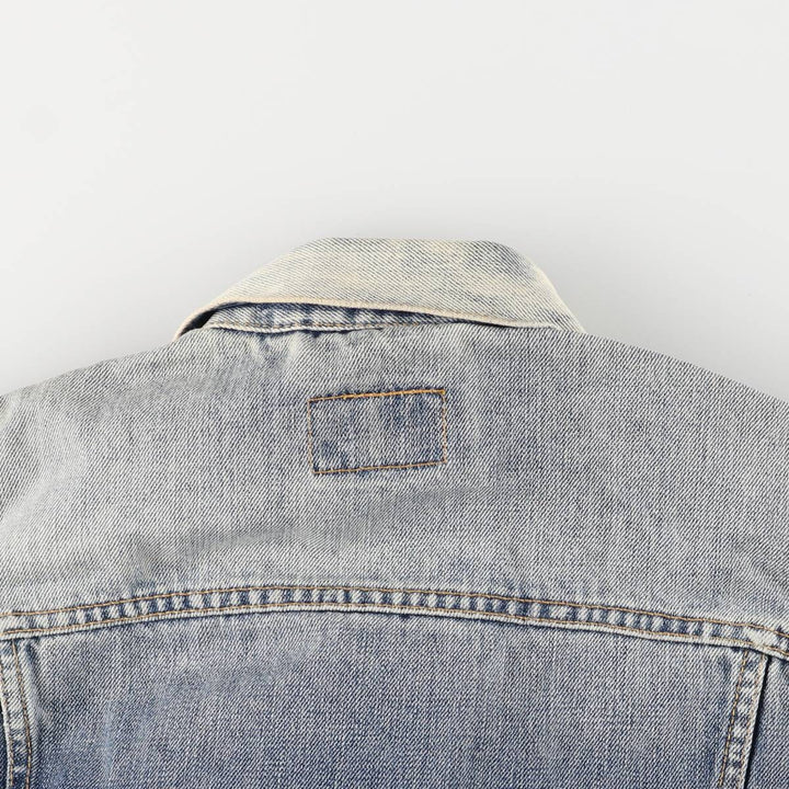 2000'S Levi's 70590-0487 Euro Model Denim Jacket, Men's Size Medium cotton blue type Vintage Second Hand