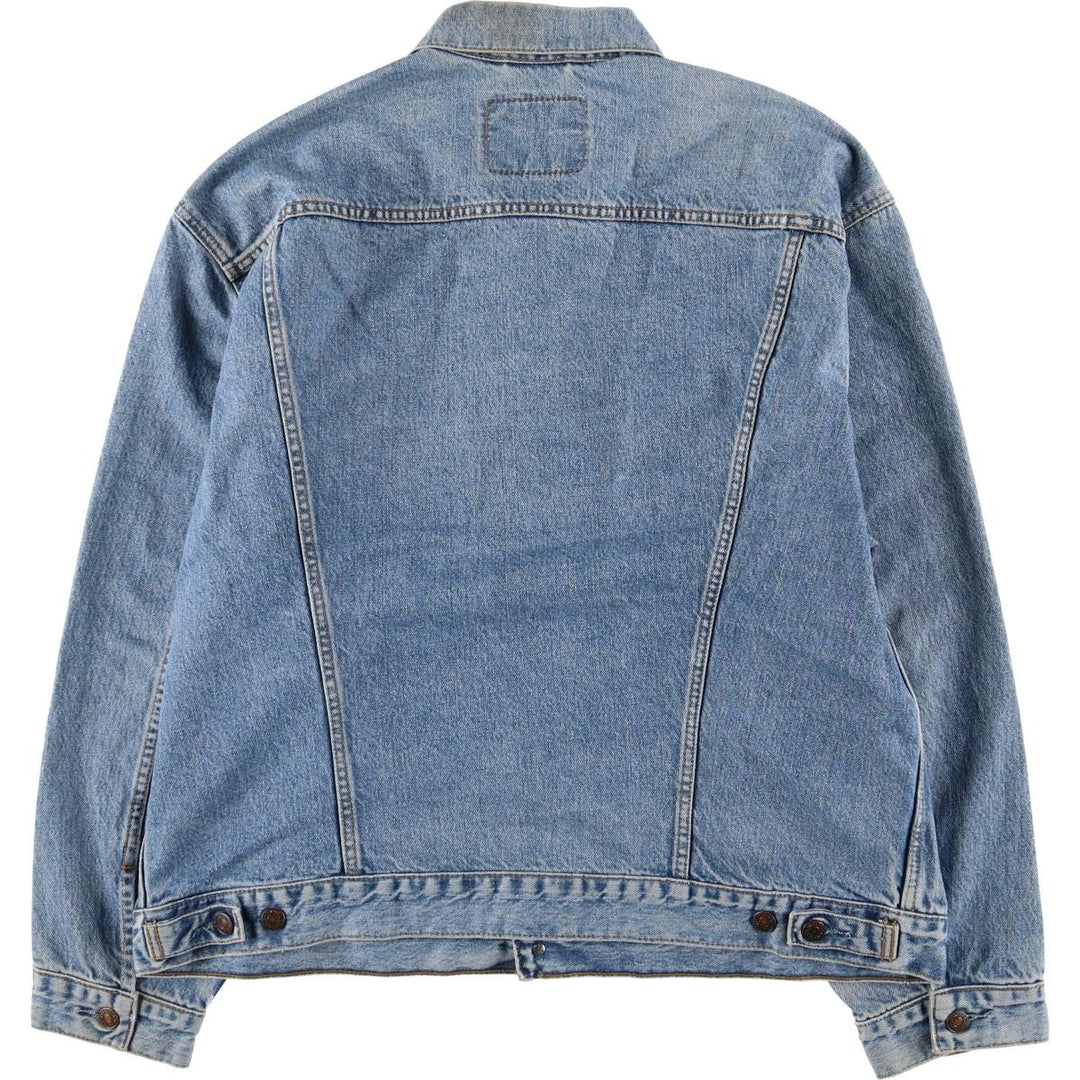 90'S Levi's 70503-0216 Denim Jacket, Men's XXL, Vintage cotton blue type Vintage Second Hand