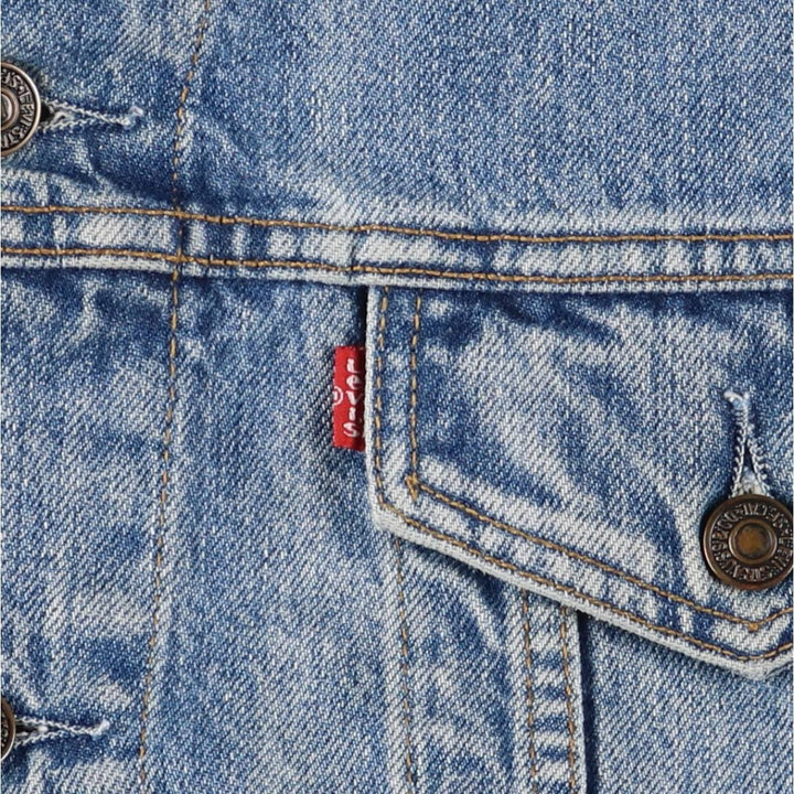 90'S Levi's 70503-0216 Denim Jacket, Men's XXL, Vintage cotton blue type Vintage Second Hand