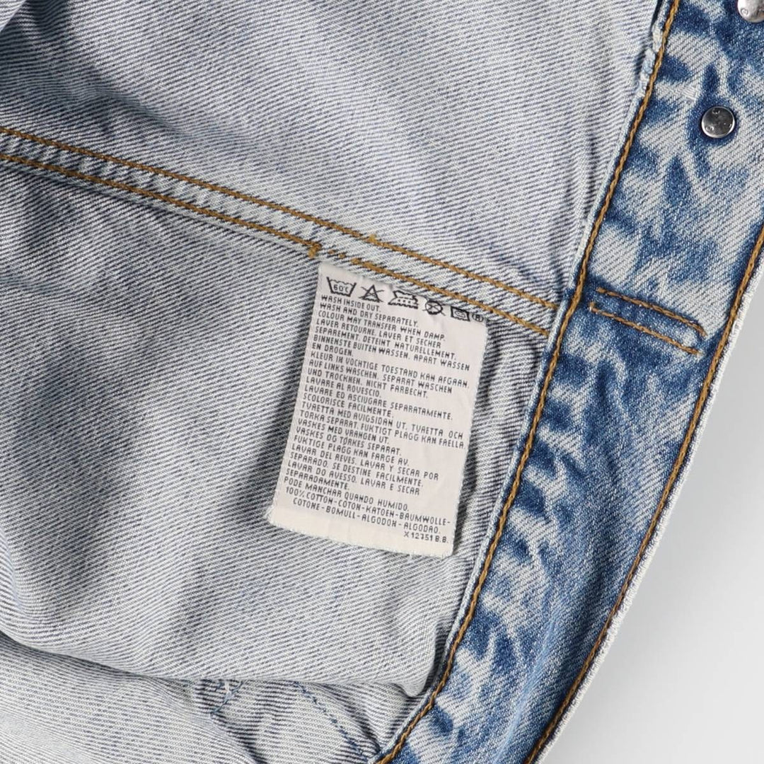 90'S Levi's 70503-0216 Denim Jacket, Men's XXL, Vintage cotton blue type Vintage Second Hand