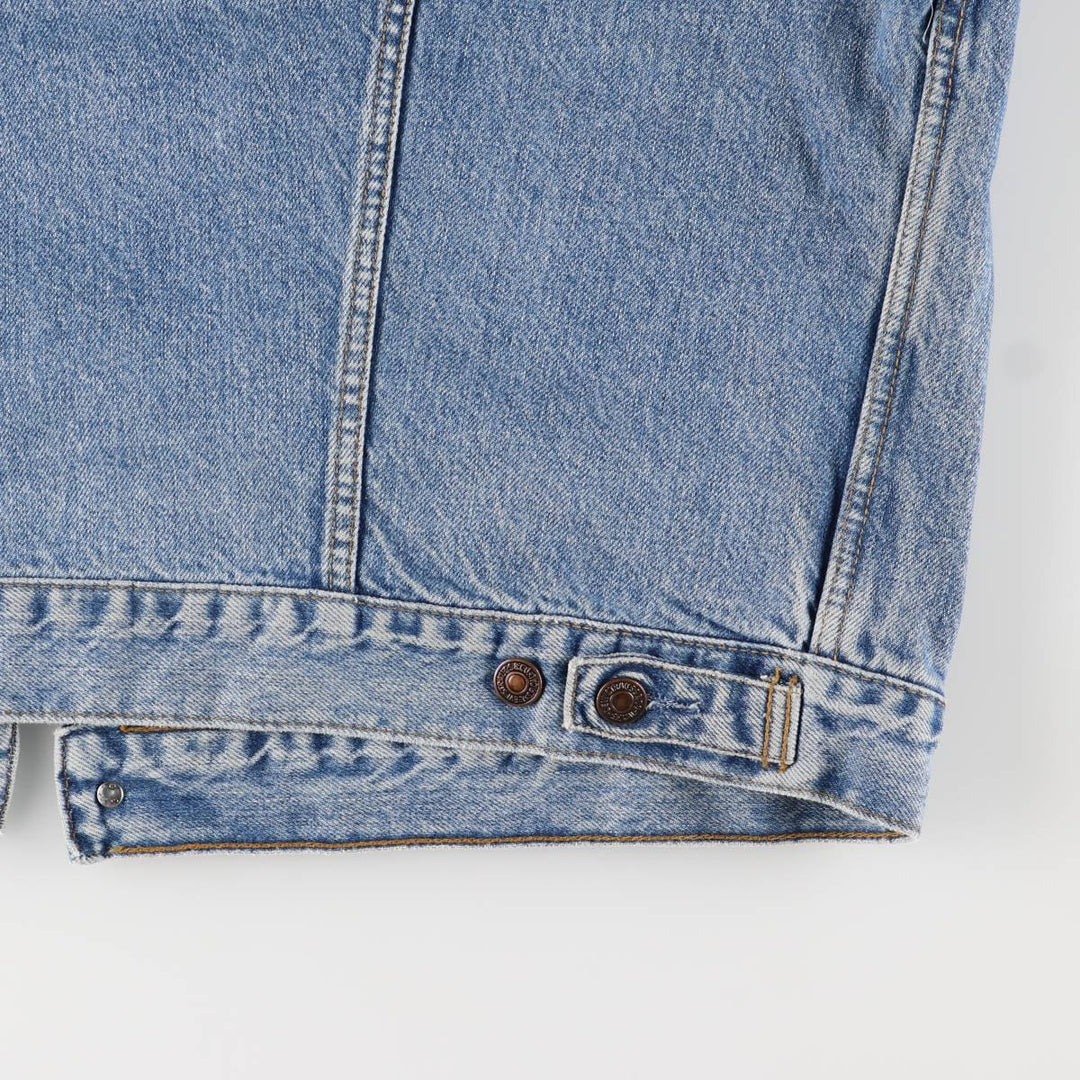 90'S Levi's 70503-0216 Denim Jacket, Men's XXL, Vintage cotton blue type Vintage Second Hand