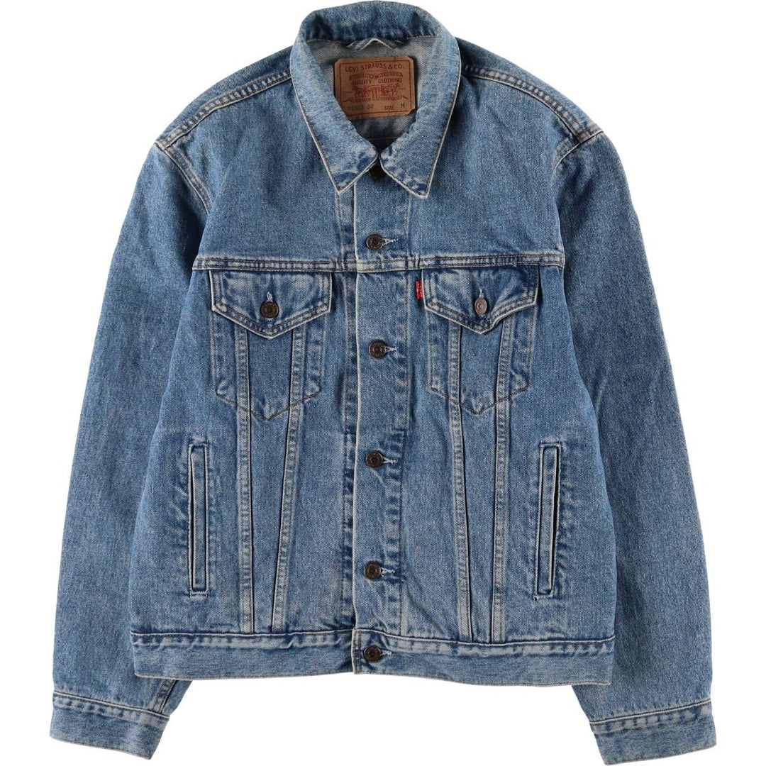 90'S Levi's 70503-0216 denim jacket, denim jacket, men's size M, vintage cotton blue type Vintage Second Hand