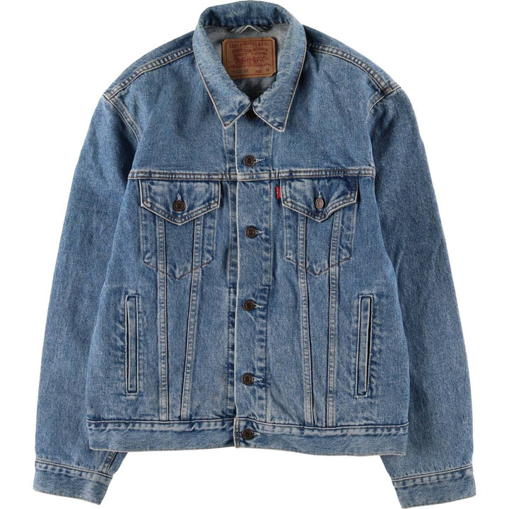 90'S Levi's 70503-0216 denim jacket, denim jacket, men's size M, vintage cotton blue type Vintage Second Hand