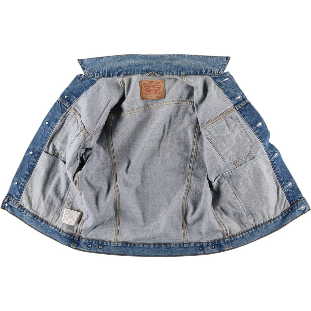 90'S Levi's 70503-0216 denim jacket, denim jacket, men's size M, vintage cotton blue type Vintage Second Hand