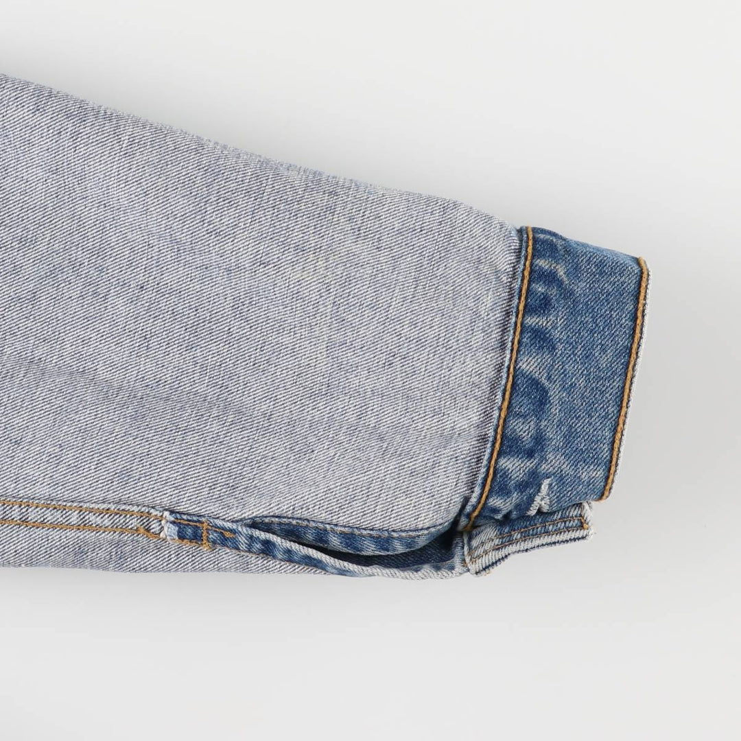 90'S Levi's 70503-0216 denim jacket, denim jacket, men's size M, vintage cotton blue type Vintage Second Hand