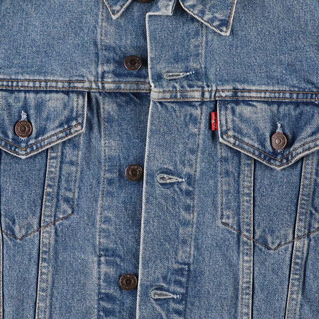 90'S Levi's 70503-0216 denim jacket, denim jacket, men's size M, vintage cotton blue type Vintage Second Hand