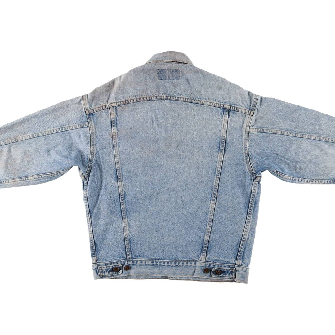 Vintage 80s-90'S Levi's 70507-0214 denim jacket, made in the USA, size small, men's cotton blue type Vintage Second Hand