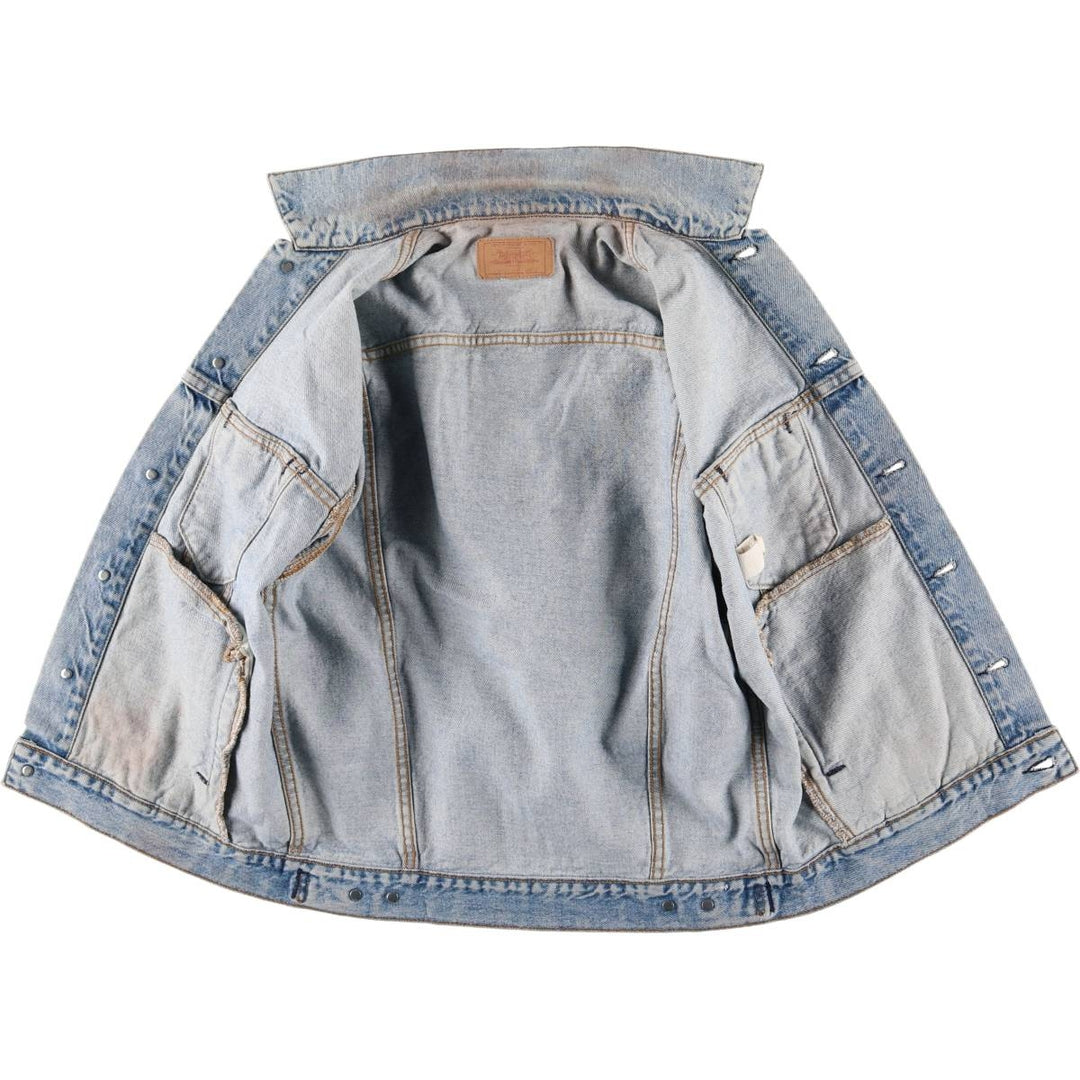 Vintage 80s-90'S Levi's 70507-0214 denim jacket, made in the USA, size small, men's cotton blue type Vintage Second Hand