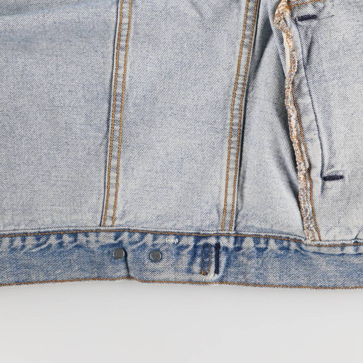 Vintage 80s-90'S Levi's 70507-0214 denim jacket, made in the USA, size small, men's cotton blue type Vintage Second Hand