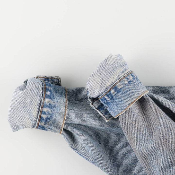 Vintage 80s-90'S Levi's 70507-0214 denim jacket, made in the USA, size small, men's cotton blue type Vintage Second Hand