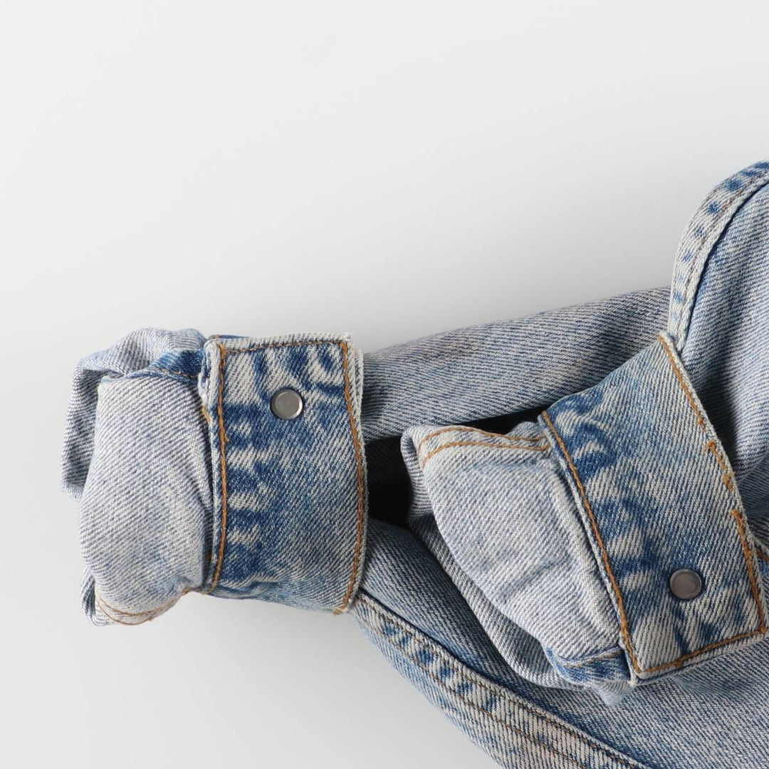 Vintage 80s-90'S Levi's 70507-0214 denim jacket, made in the USA, size small, men's cotton blue type Vintage Second Hand