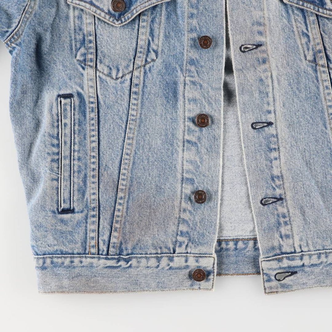 Vintage 80s-90'S Levi's 70507-0214 denim jacket, made in the USA, size small, men's cotton blue type Vintage Second Hand