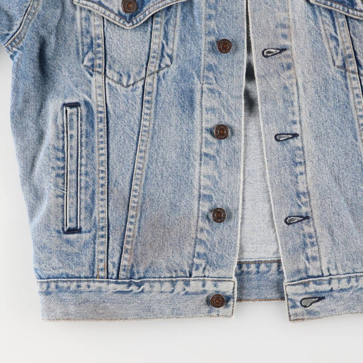 Vintage 80s-90'S Levi's 70507-0214 denim jacket, made in the USA, size small, men's cotton blue type Vintage Second Hand