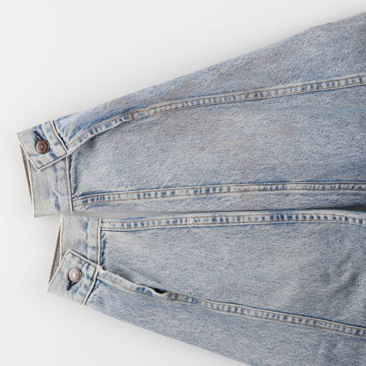 Vintage 80s-90'S Levi's 70507-0214 denim jacket, made in the USA, size small, men's cotton blue type Vintage Second Hand
