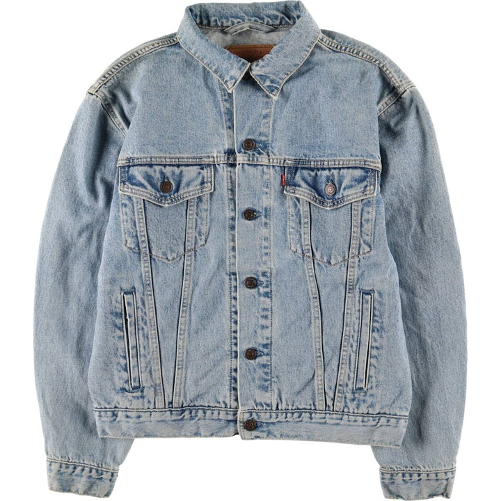 90'S Levi's 70503-0283 Denim Jacket, Men's Size L, Vintage cotton blue type Vintage Second Hand