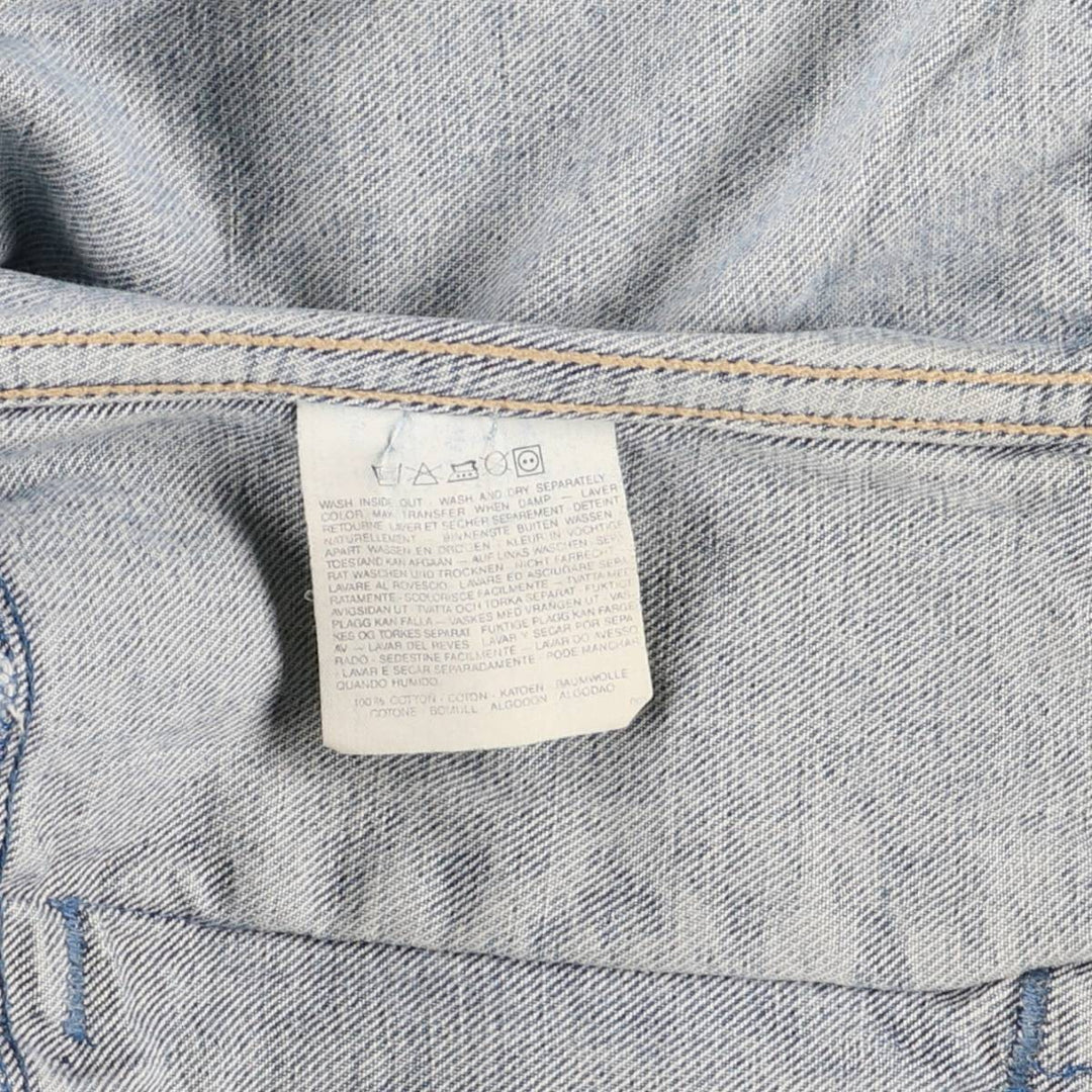 90'S Levi's 70503-0283 Denim Jacket, Men's Size L, Vintage cotton blue type Vintage Second Hand