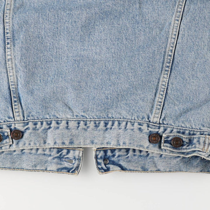 90'S Levi's 70503-0283 Denim Jacket, Men's Size L, Vintage cotton blue type Vintage Second Hand