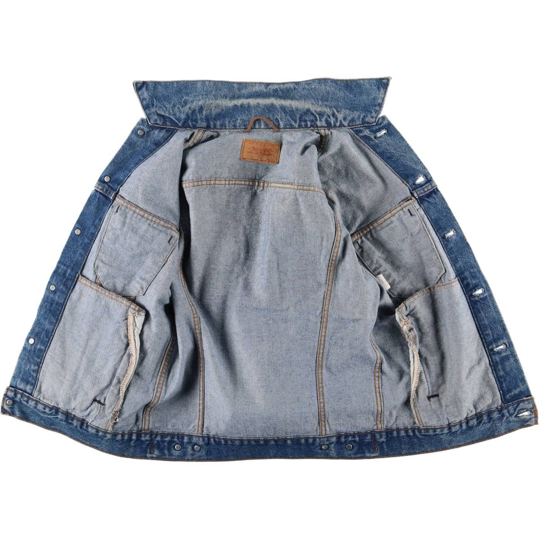 Vintage 1990'S Levi's 70506-0214 denim jacket, made in the USA, size S, men's size small cotton blue type Vintage Second Hand