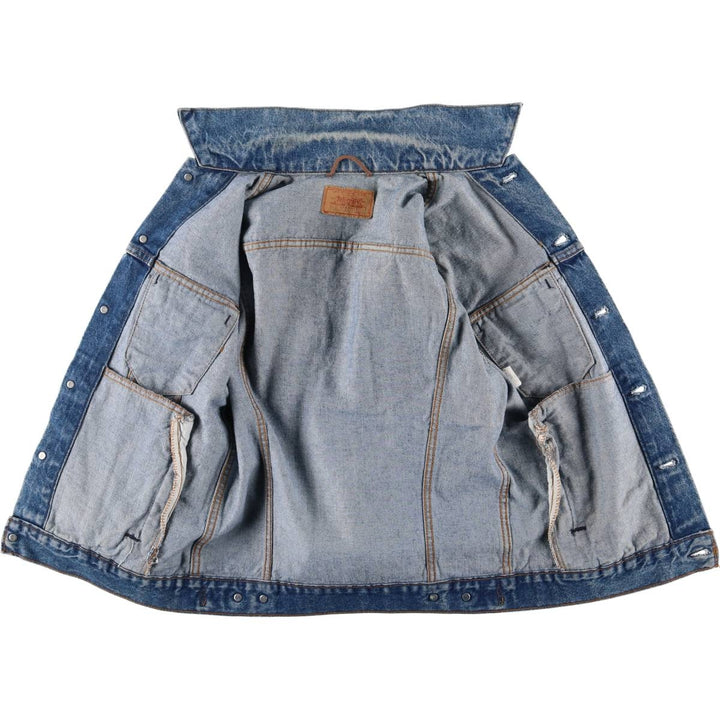 Vintage 1990'S Levi's 70506-0214 denim jacket, made in the USA, size S, men's size small cotton blue type Vintage Second Hand