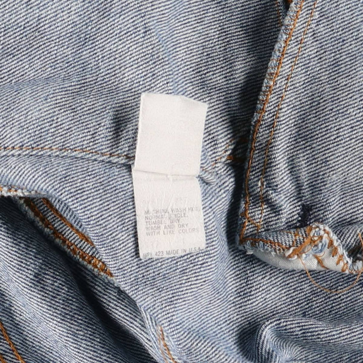Vintage 1990'S Levi's 70506-0214 denim jacket, made in the USA, size S, men's size small cotton blue type Vintage Second Hand