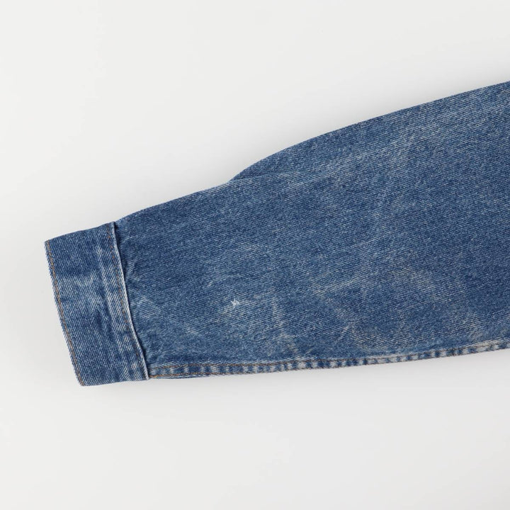 Vintage 1990'S Levi's 70506-0214 denim jacket, made in the USA, size S, men's size small cotton blue type Vintage Second Hand