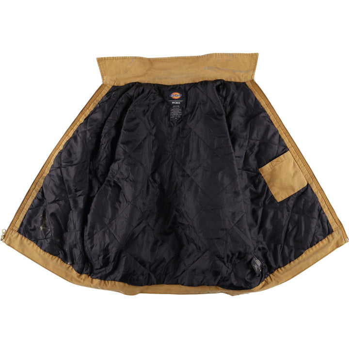 Dickies Ridge Coat Type Duck Work Jacket, Men's XL cotton beige type brown Vintage Second Hand