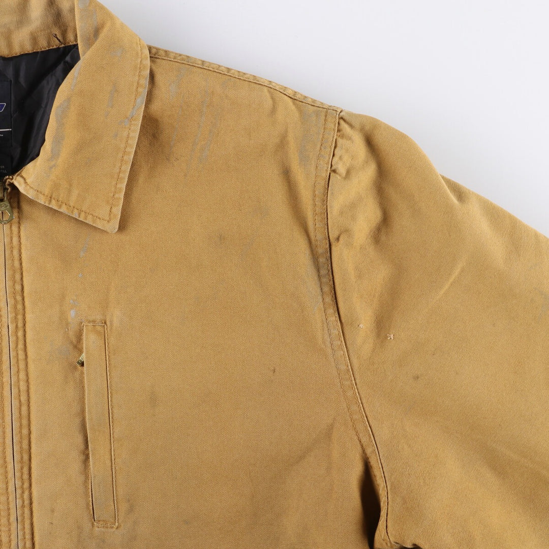 Dickies Ridge Coat Type Duck Work Jacket, Men's XL cotton beige type brown Vintage Second Hand