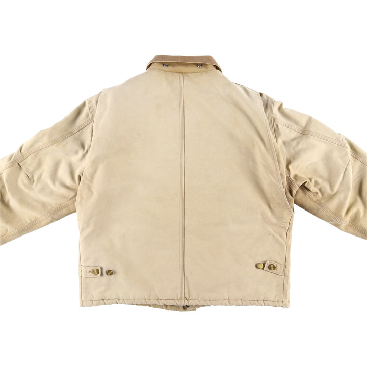 Carhartt Padded Traditional Duck Work Jacket, Men's XXL unclear unbleached Vintage Second Hand