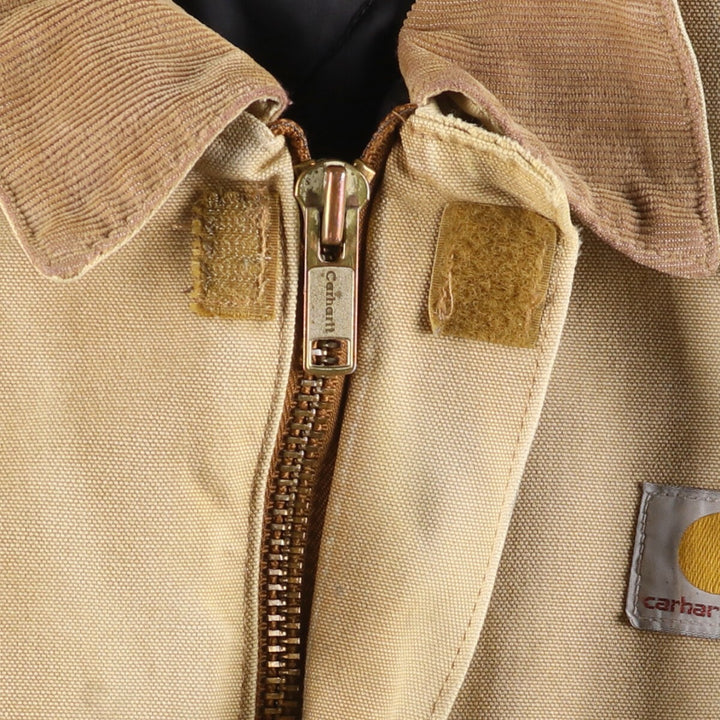 Carhartt Padded Traditional Duck Work Jacket, Men's XXL unclear unbleached Vintage Second Hand
