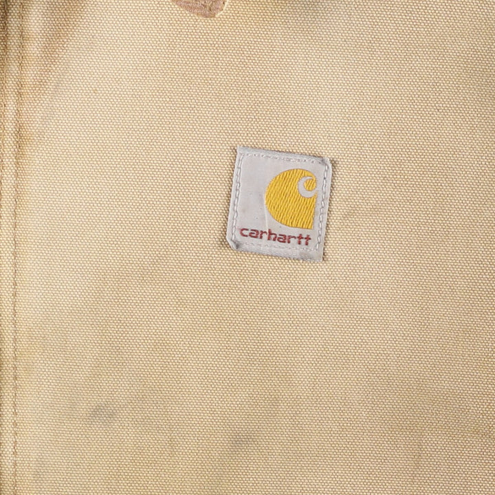 Carhartt Padded Traditional Duck Work Jacket, Men's XXL unclear unbleached Vintage Second Hand