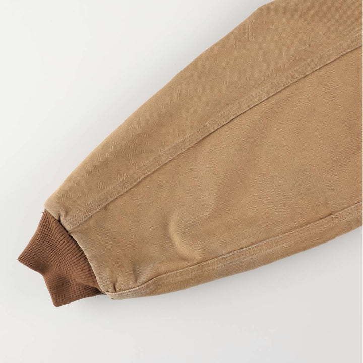 Carhartt Active Jacket Duck Full Zip Parka Made in USA Men's XXL cotton brown type Vintage Second Hand