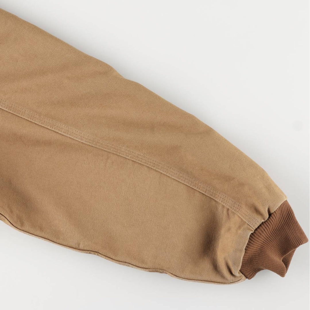 Carhartt Active Jacket Duck Full Zip Parka Made in USA Men's XXL cotton brown type Vintage Second Hand