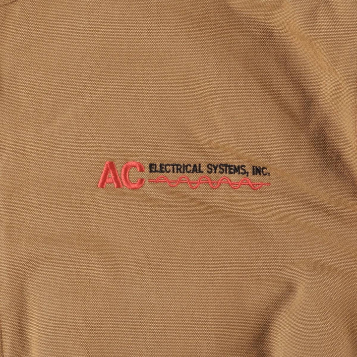 Carhartt Padded Active Jacket, Duck Full-Zip Parka, Made in USA, Men's XXL cotton brown type Vintage Second Hand