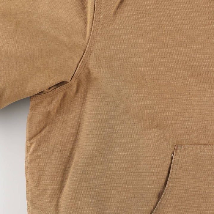 Carhartt Padded Active Jacket, Duck Full-Zip Parka, Made in USA, Men's XXL cotton brown type Vintage Second Hand