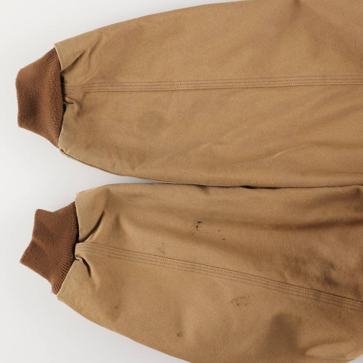 Carhartt Padded Active Jacket, Duck Full-Zip Parka, Made in USA, Men's XXL cotton brown type Vintage Second Hand