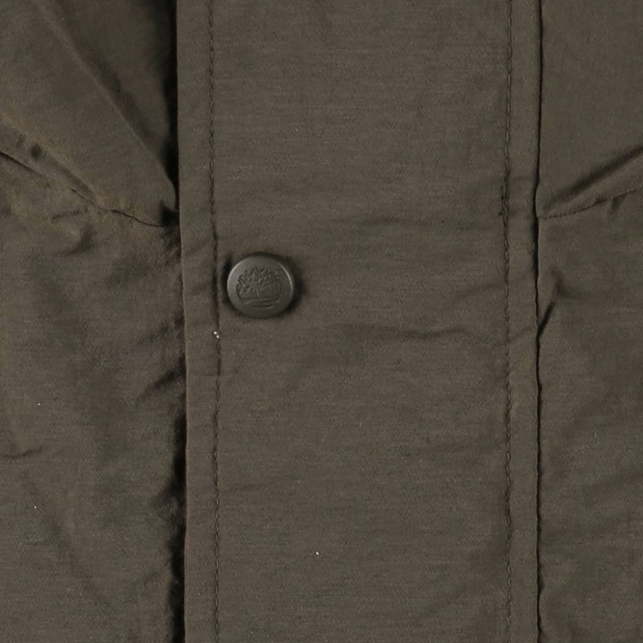 Vintage 90'S Timberland WeatherGear nylon jacket, men's size M Nylon Khaki type Vintage Second Hand