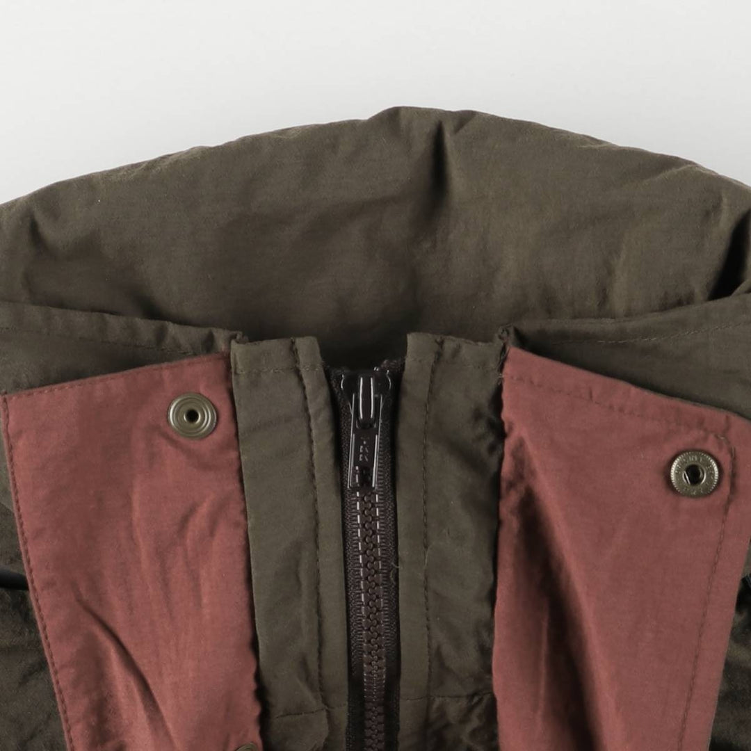 Vintage 90'S Timberland WeatherGear nylon jacket, men's size M Nylon Khaki type Vintage Second Hand