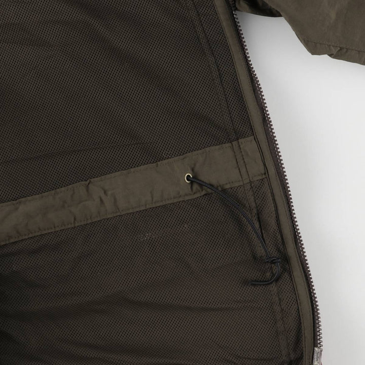 Vintage 90'S Timberland WeatherGear nylon jacket, men's size M Nylon Khaki type Vintage Second Hand